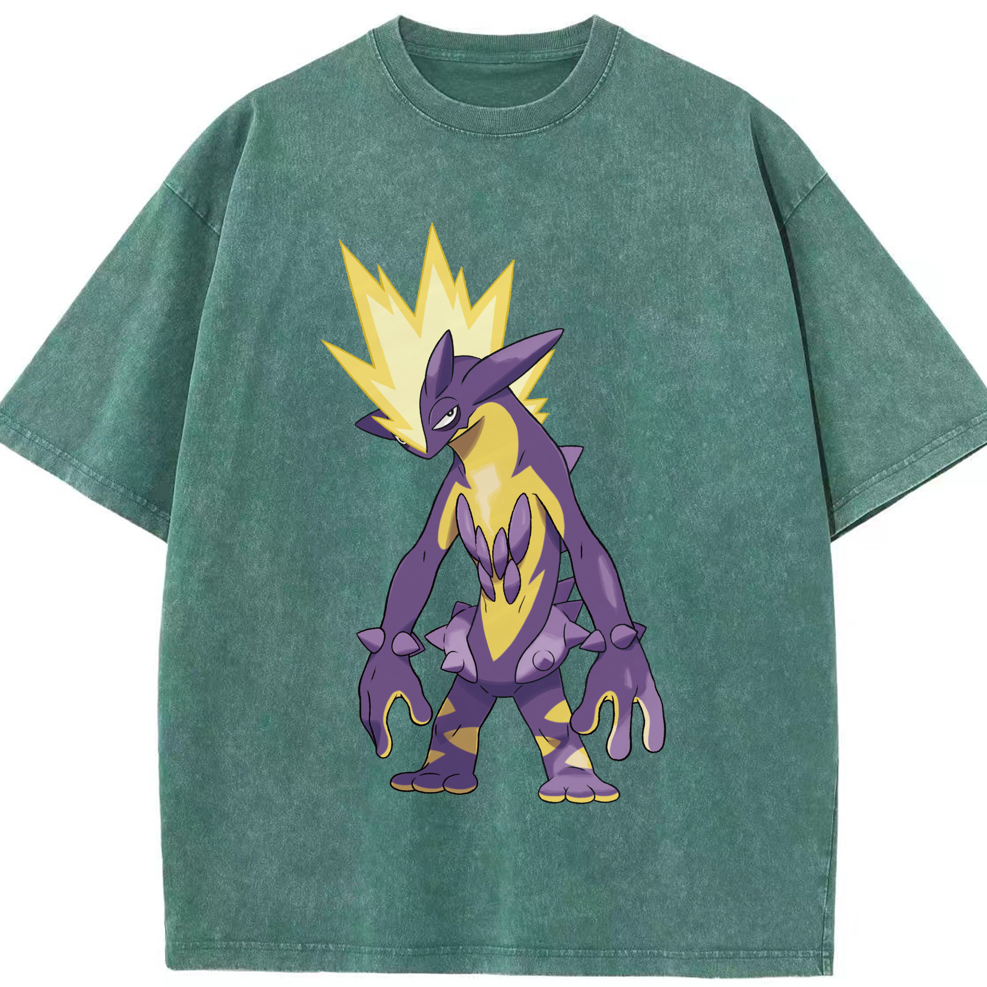 （画像用） ポケットモンスター Pokémon 綿100% ヴィンテージ風 半袖Tシャツ（フロントプリント）